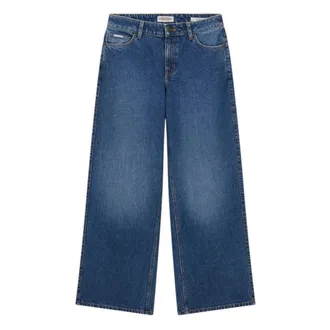 Guess Wide Jeans, female, Blue, Size: W27 Wide Jeans