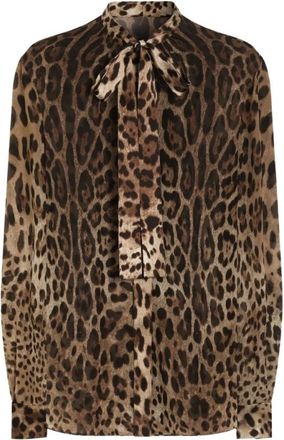 Dolce & Gabbana Donna, Camicette, Marrone, L, new