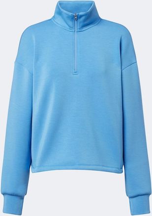 Varley Sian cropped jersey sweatshirt