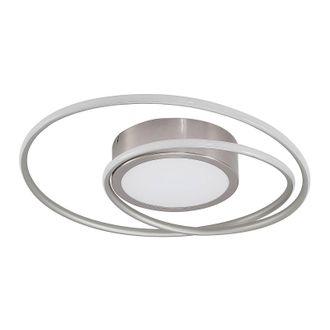 Lindby L&aacute;mpara De Techo Led bovia En Gris Aluminio - Lindby
