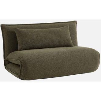 Sweeek Sweeek - Poltrona convertibile 2 posti boucl&eacute; strutturata