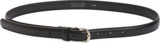 Janessa Leoné Zana Leather Belt in Black at Nordstrom, Size Medium