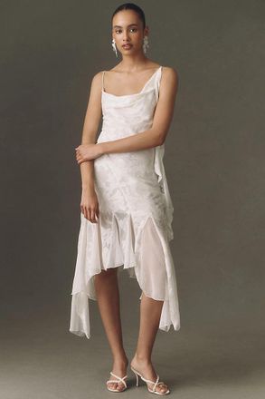 Ronny Kobo Jacquard Midi Dress