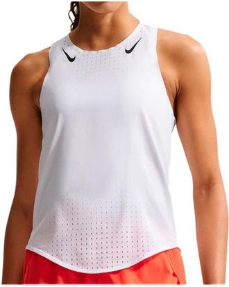 Nike AeroSwift Dri-FIT ADV Running Singlet Laufshirt f&uuml;r Damen | wei&szlig;