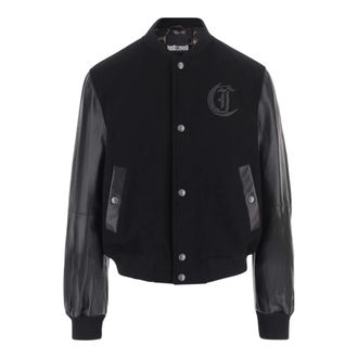 Just Cavalli Bomber Giacche - - Jackets - Uomo - Nero - L