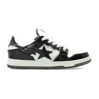 A Bathing Ape Sneakers, male, Black, Size: 8 1/2 US Sta Sneakers