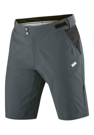 Gonso Fahrradhose GONSO MUR, Damen, Gr. 5XL, Normalgr&ouml;ssen, grau (anthrazit), 90% Polyamid, 10% Elastan, Hosen Fahrradhose, MTB-Shorts aus elastischem, robu
