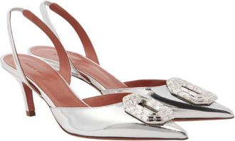 Amina Muaddi Camelia 60 Slingback Pumps