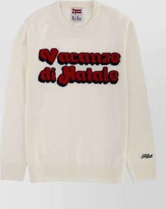 MC2 Saint Barth graphic print crew neck long sleeve sweater