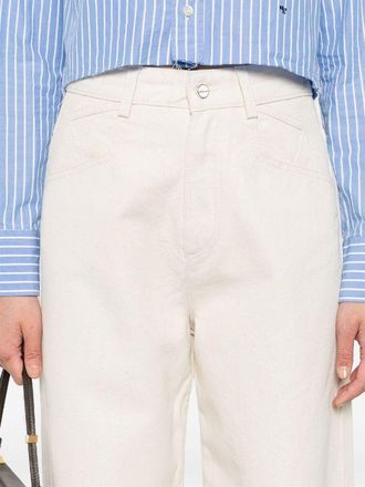 Kiton Womens High-Waisted Straight-Leg Jeans Ss24 W