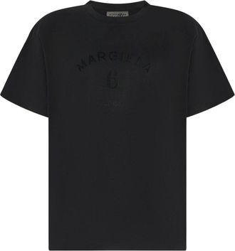Maison Margiela 6 T-Shirt - - Tops - Uomo - Nero - L