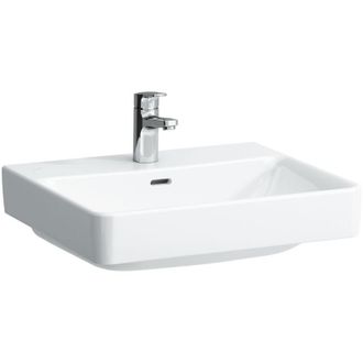 Laufen Laufen - Lavabo Pro S, Sin Agujero Para Grifo, Con Rebosadero
