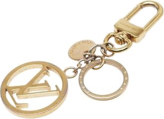 Louis Vuitton Pre-owned Accessories, female, Yellow, Size: ONE SIZE Pre-owned Fabric Key-holder