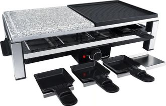 Steba Rc 108 Aparato De Raclette Negro 8 Personas