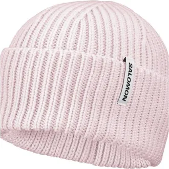 Salomon Snowbird Beanie M&uuml;tze - Unisex | rosa
