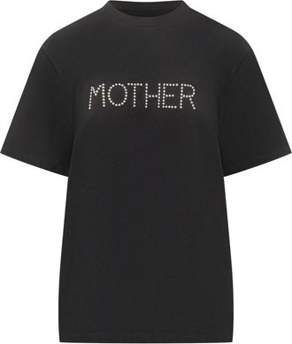 Stella McCartney Black Graphic Crew Neck T-Shirt