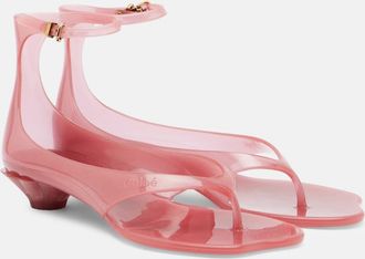 Chlo&eacute; Chlo&eacute; Chlo&eacute; Jelly TPU thong sandals