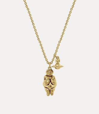 Vivienne Westwood Venus Small Pendant Necklace Antique-gold-gold Antique-gold-gold Women