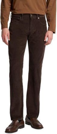 7 For All Mankind The Straight Leg Corduroy Pants in Corduroy Coffee at Nordstrom Rack, Size 29
