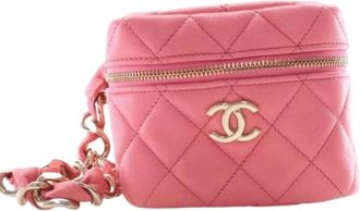 Chanel Borsa Vanity Pre-owned - - Pre-owned - Donna - Rosa - ONE SIZE