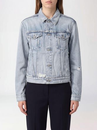 Polo Ralph Lauren Giacca di jeans corta in denim candeggiato con bottoni metallici