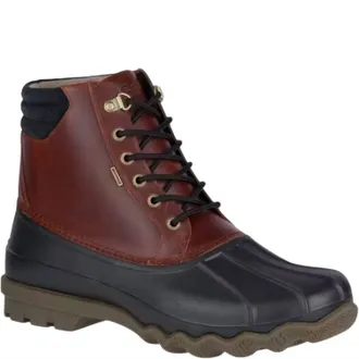 Sperry Top-Sider Mens Avenue Duck Boots In Black/amaretto