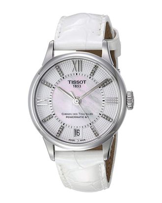 Tissot Womens Chemin Des Tourelles Diamond Watch