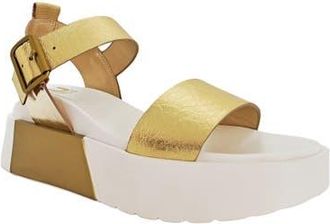 Ninety Union Sport Wedge Sandal in Gold Multi at Nordstrom, Size 11
