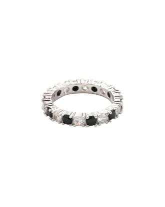 Suzy Levian Suzy Levian Silver Cz Eternity Ring