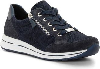 Ara Oleanna Zip Sneaker in Midnight Blue at Nordstrom, Size 11.5