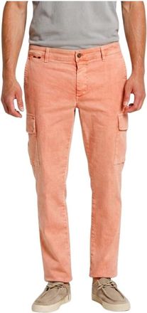 Mason's Delamere Cargo Pants - Heren - Slim Fit Broeken - Oranje - S - Katoen - Broeken