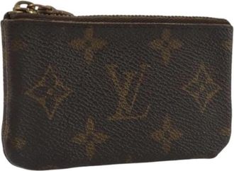 Louis Vuitton Pre-owned Portemonnee - Dames - Vintage Accessoires - Bruin - ONE Size - Vintage