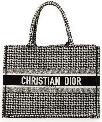 Dior Pre-owned Embroidered Book Tote - Dames - Vintage Shopper - Zwart - ONE Size - Vintage