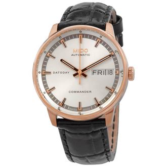 Mido Commander II Automatic Silver Dial Ladies Watch M016.230.36.031.80