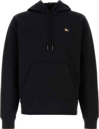 Burberry Black Cotton Sweatshirt
