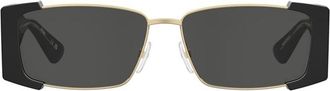 Moschino MOS206/S 2M2/IR Womens Sunglasses Gold Size 57