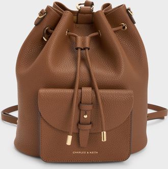 Charles & Keith Beryl Drawstring Backpack
