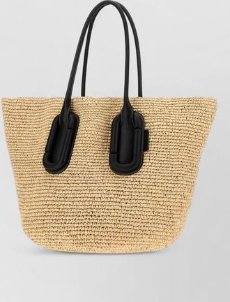 Marc Jacobs large straw tote bag