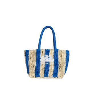 Sundek Tassen, unisex, Veelkleurig, ONE Size, Borsa Mare Vita in Paglia con Logo