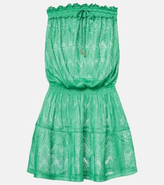 Melissa Odabash Isla strapless minidress