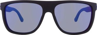 Tommy Hilfiger Grey Blue Mirror Square Mens Sunglasses TH 1277/S 0FB1/23 57