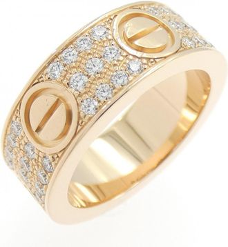 Cartier Pink Gold Pink Gold (18K) Band Ring (Pre-Owned)