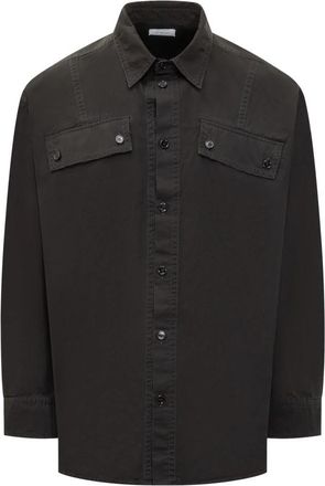 Off-white Overshirt Giaccacamicia - Heren - Casual Overhemden - Zwart - M - Katoen - Overhemden