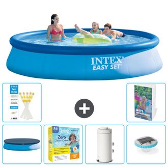 Intex Piscina Easy Set Redonda - 396x84 Cm - 7-piezas S32