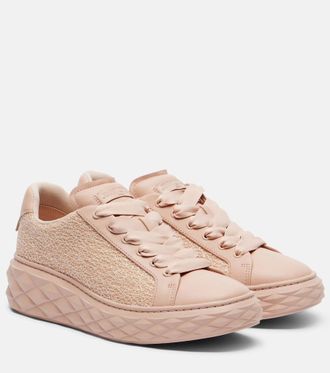 Jimmy Choo London Zapatillas Diamond Light Maxi de piel