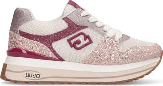 Liu Jo Maxi Wonder 98 - Dames - Sneakers - Roze - 40 EU - Schoenen