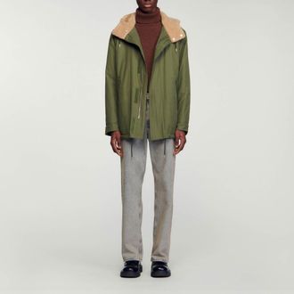 Sandro Parka de algodón
