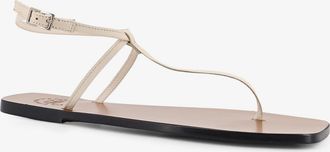 ATP Atelier Womens Sandals Alassio Beige Leather