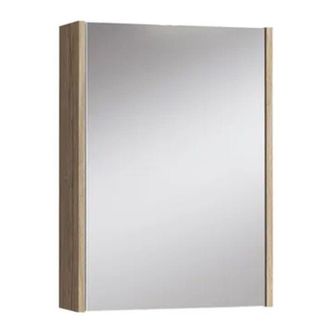 Feridras Specchio contenitore mondo 50X16XH70CM rovere chia