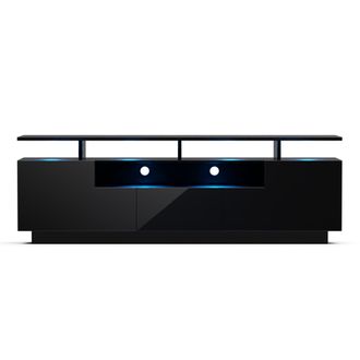 Blumfeldt Blumfeldt Mueble Bajo De Tv Lowboard Perth 150 X 35 X 50 Cm, Led